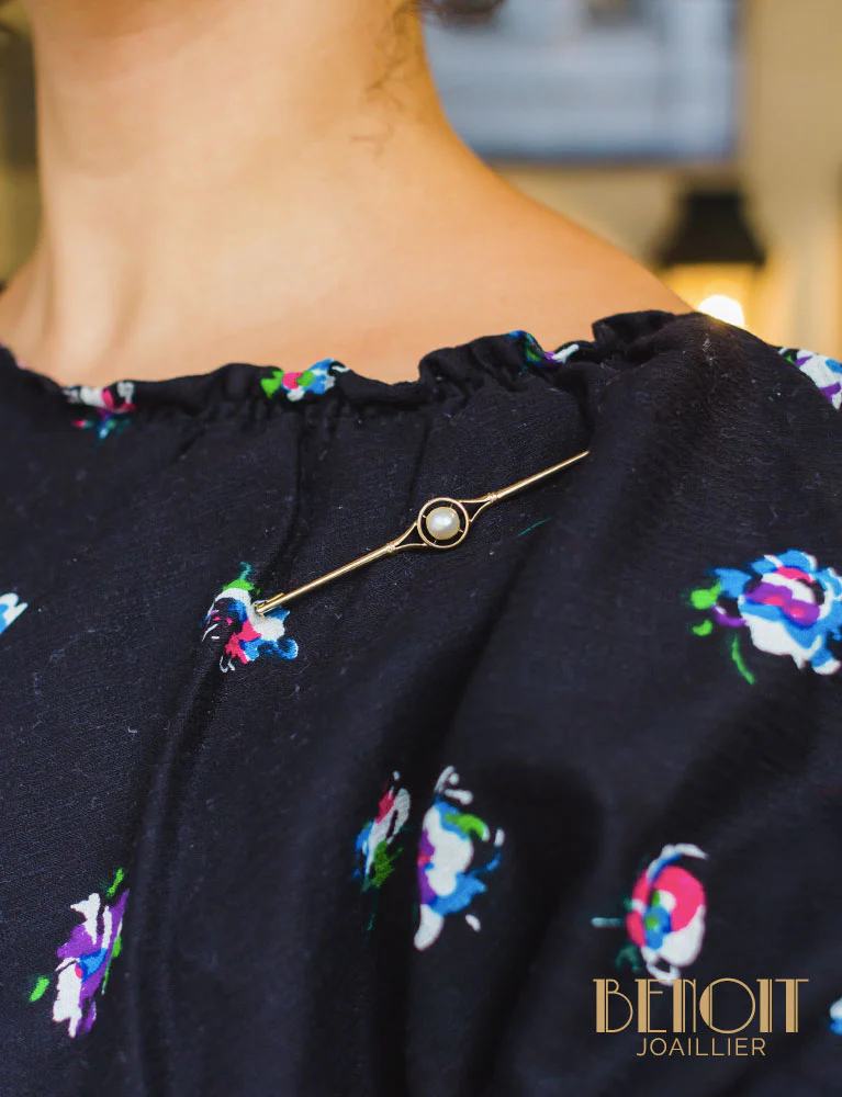 Broche Barrette Perle Fine - Image 6