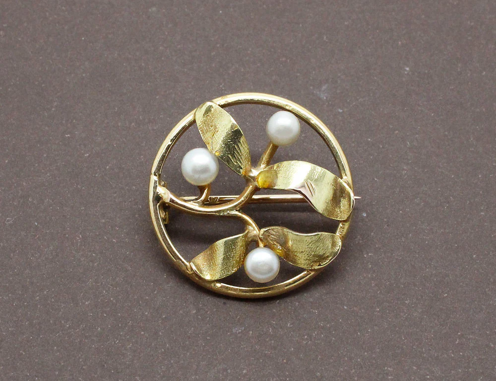 Broche de Col Art Nouveau