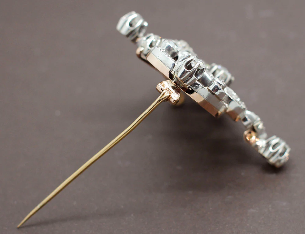 Broche fin XIXe Diamants - Image 5