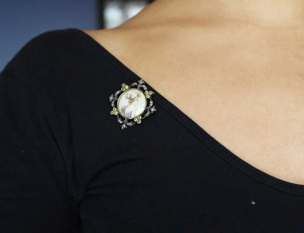 Broche Miniature 1900 - Image 4
