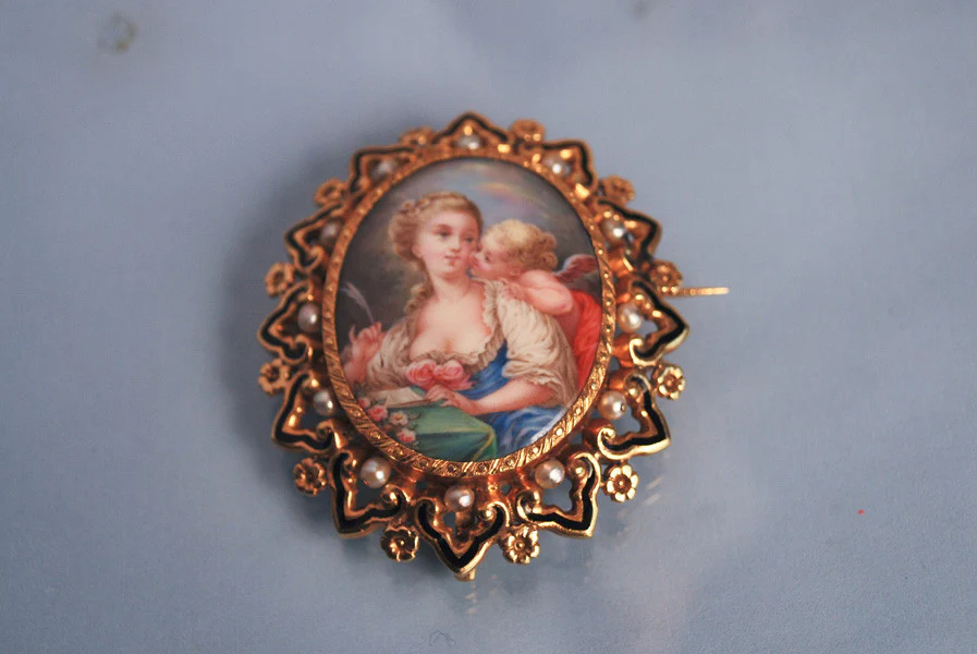 Broche Napoléon III