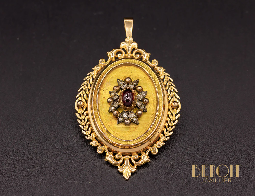 Broche Pendentif Napoléon III