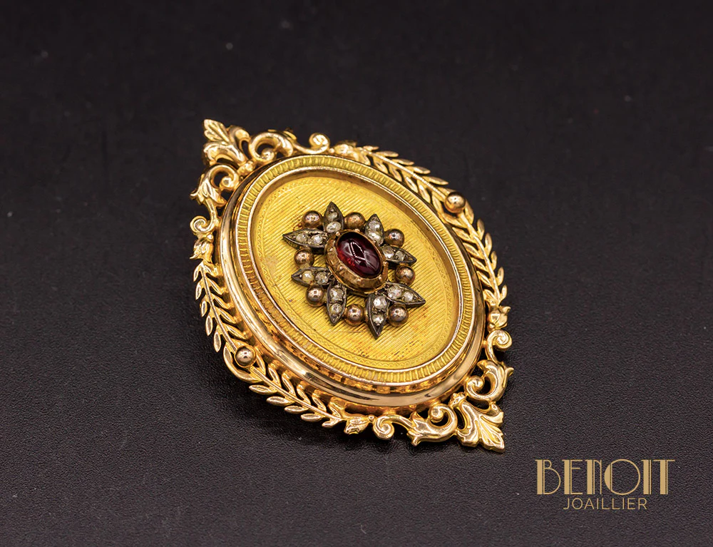 Broche Pendentif Napoléon III - Image 2