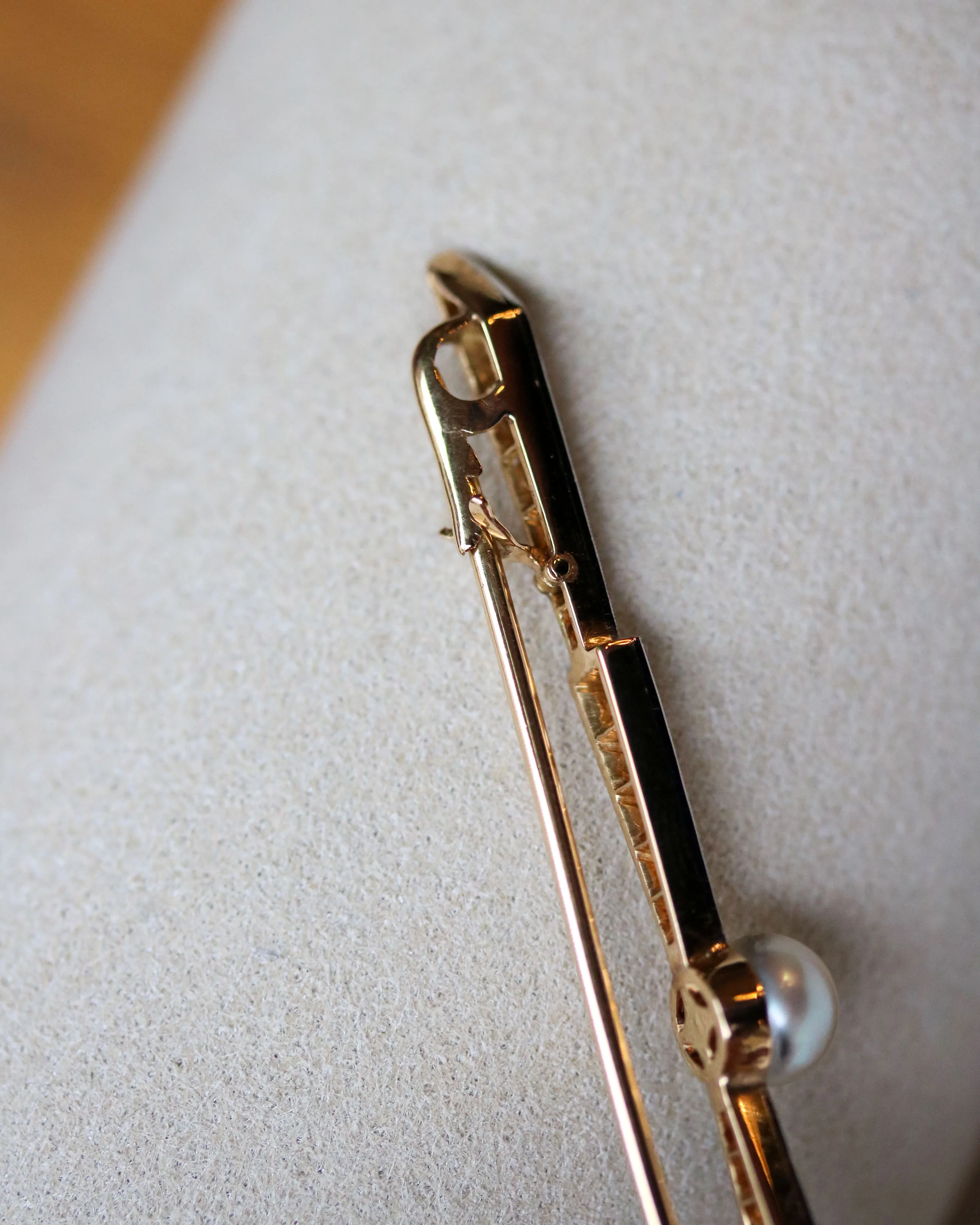 Broche Perle et Diamants - Image 6
