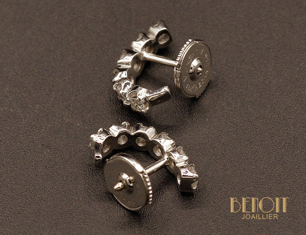 Demi-créoles Diamants - Image 3
