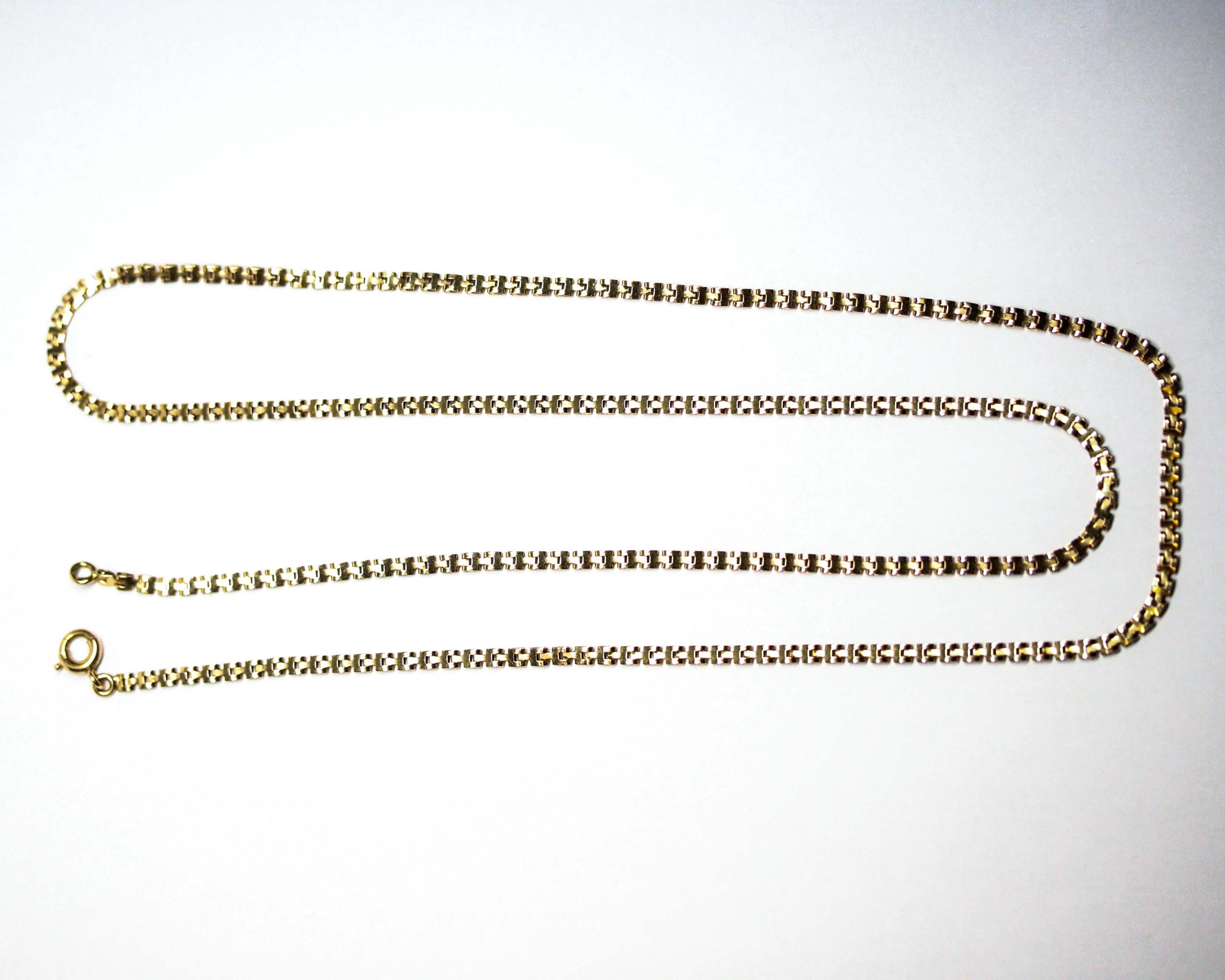 Chaîne Maille "Chenille" Or Jaune - Image 3