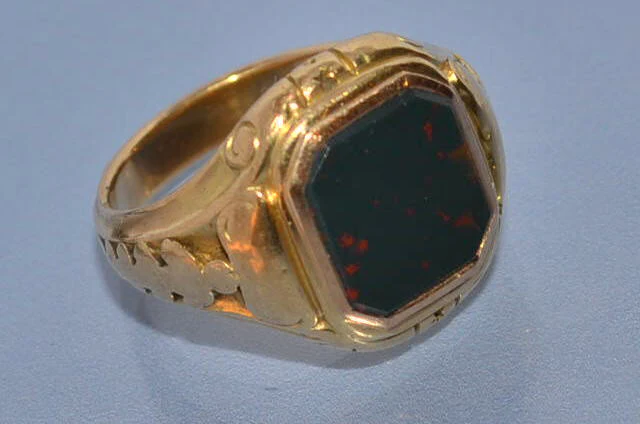 Chevalière anciène bague poison - Image 2