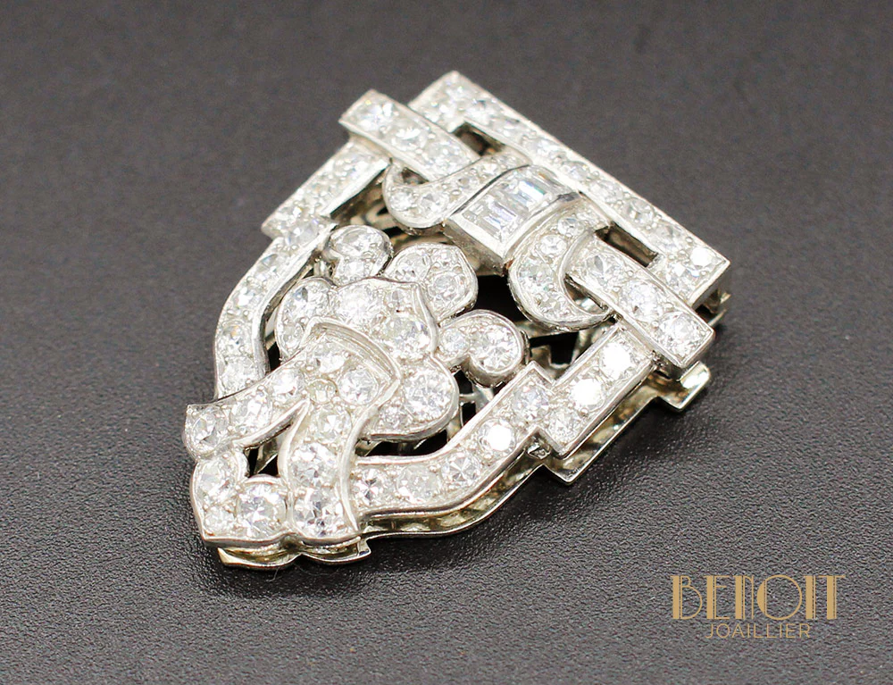 Clip Art Déco Platine Diamants - Image 3