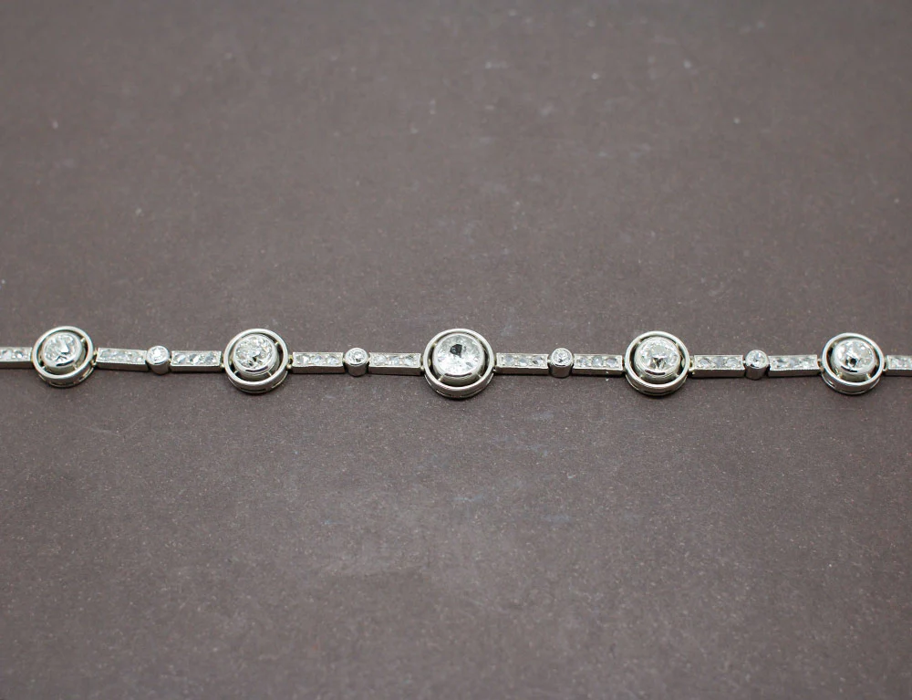Collier Art Déco Diamants - Image 2