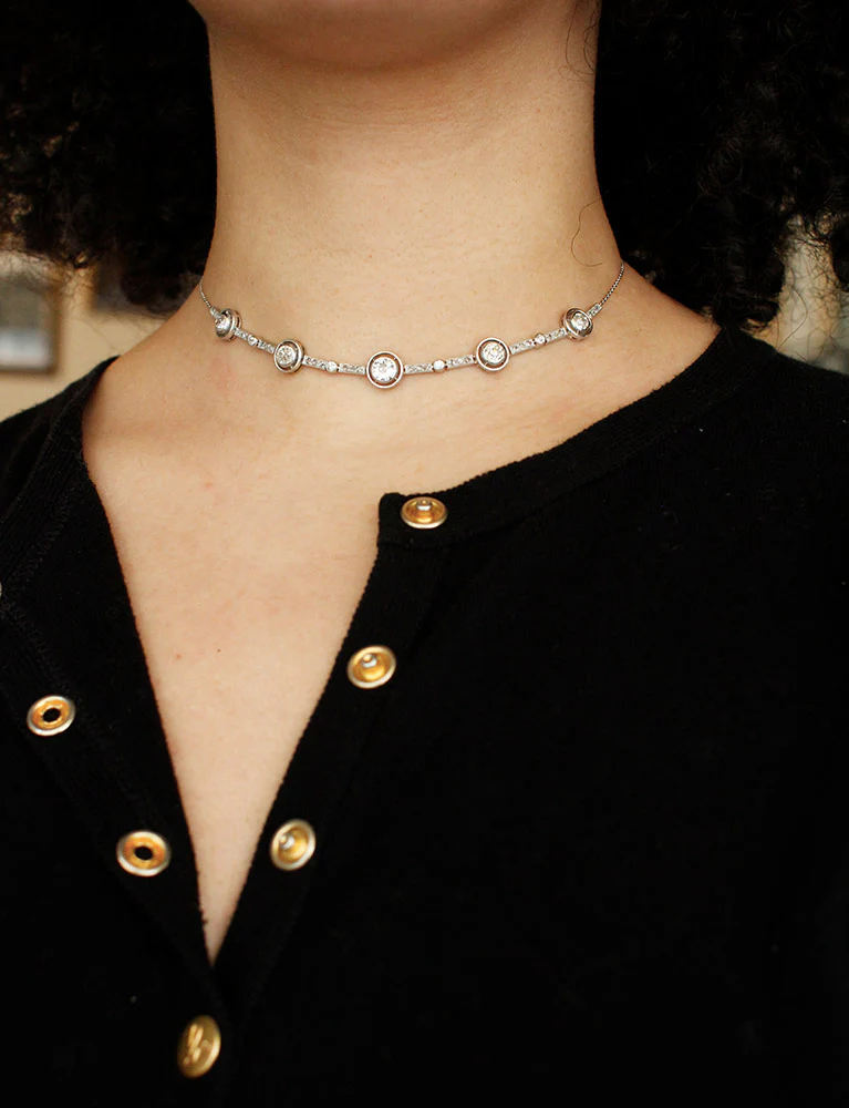 Collier Art Déco Diamants - Image 4