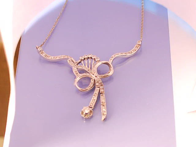 collier art deco diamants - Image 2
