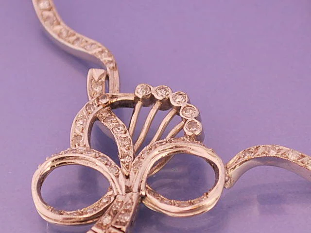 collier art deco diamants - Image 3