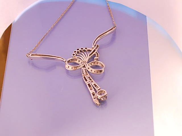 collier art deco diamants - Image 4