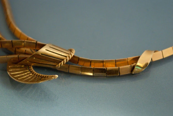 Collier Art déco en Or - Image 2
