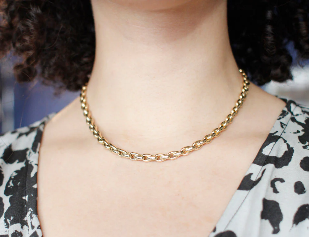 Collier Chaîne Signé Hermès - Image 5