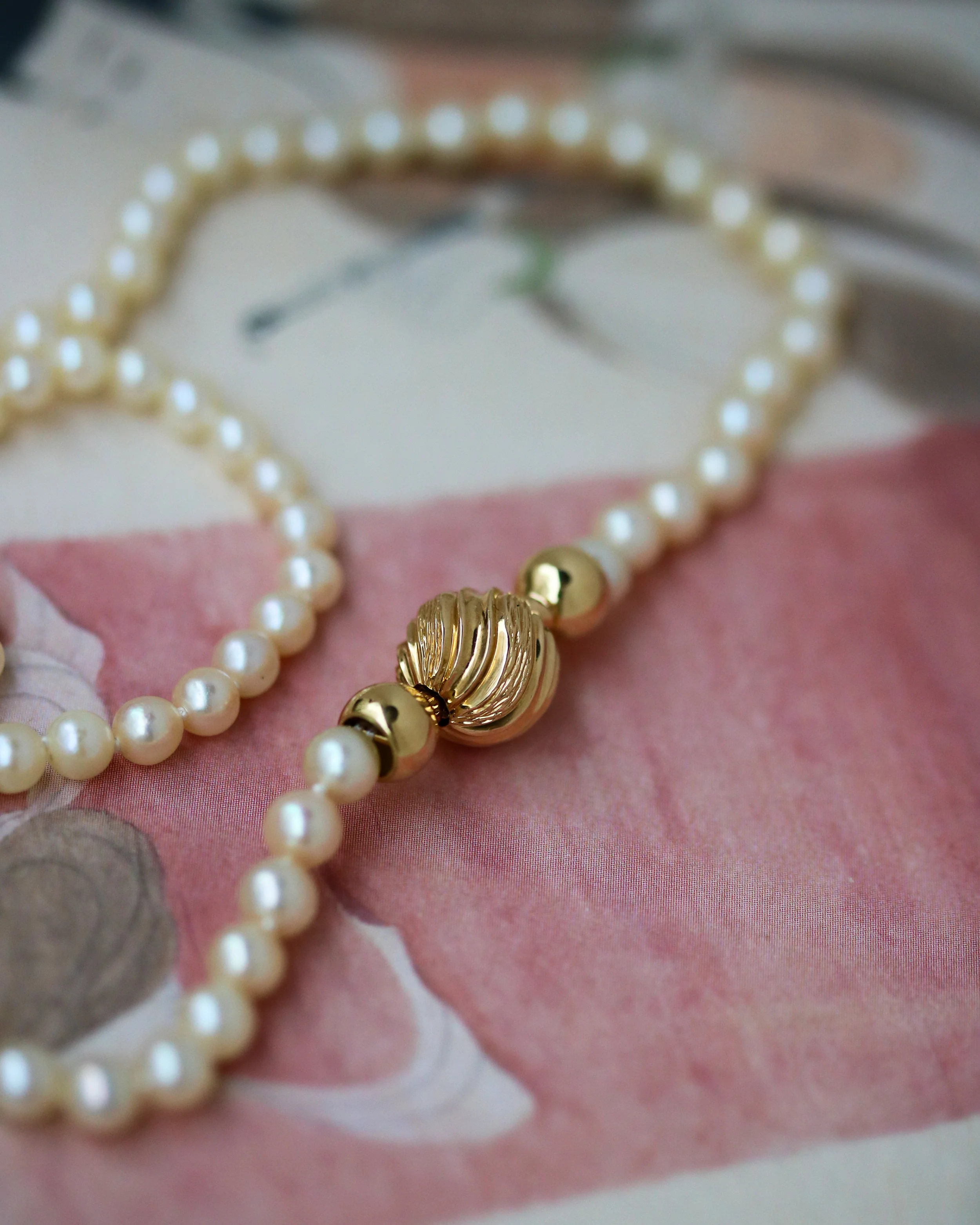 Collier de Perles de Culture Fermoir Boule - Image 4