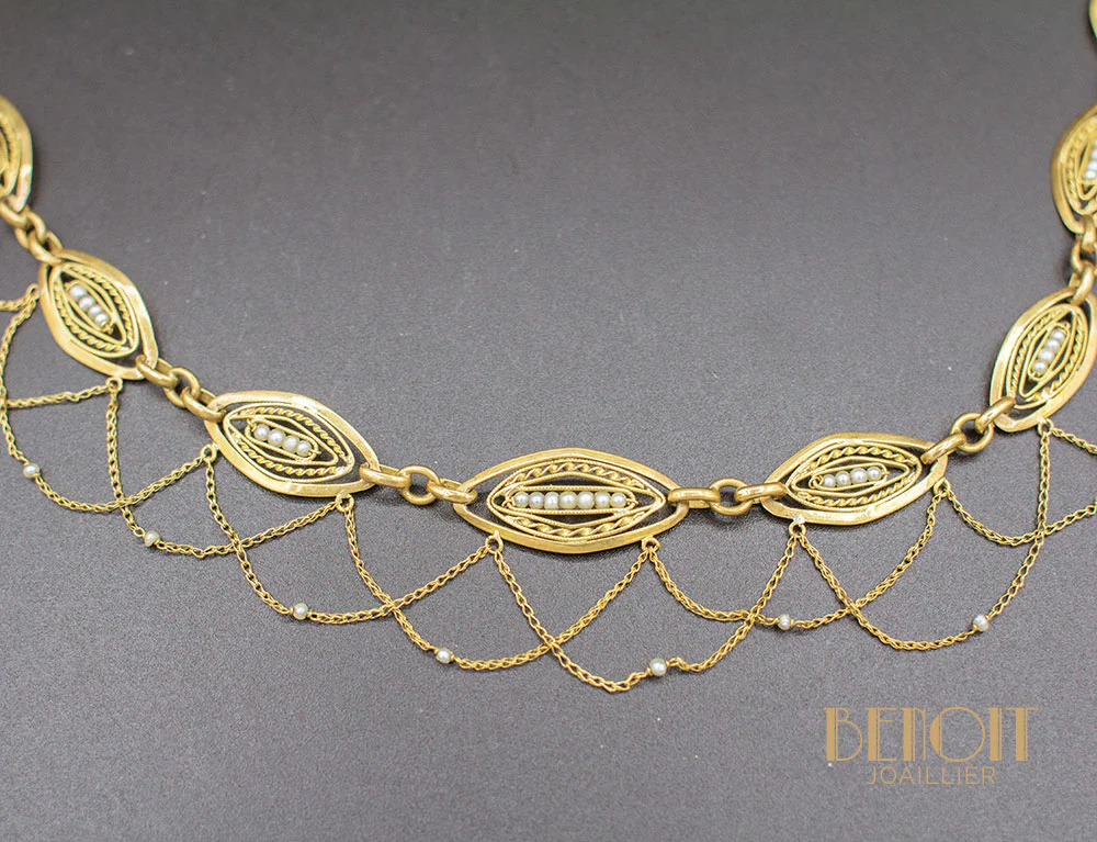 Collier Draperie Napoléon III - Image 2
