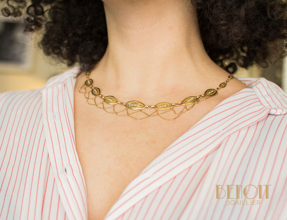 Collier Draperie Napoléon III - Image 5