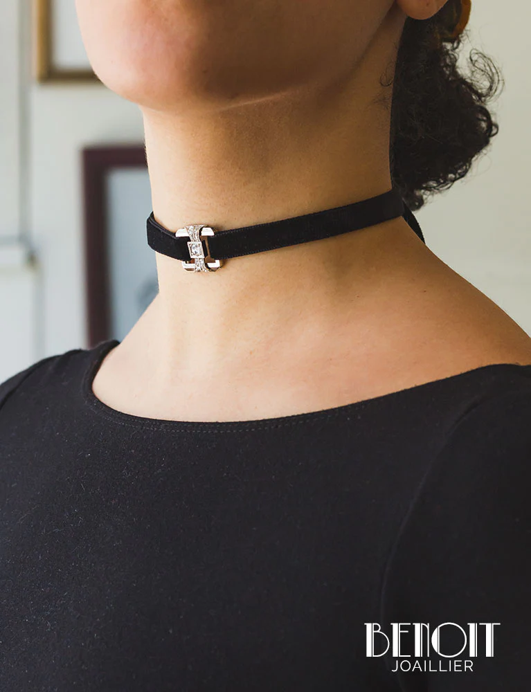 Collier "Les Recyclés" Art Déco - Image 6