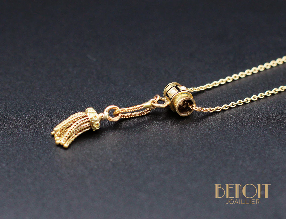 Collier "Les Recyclés" Pompon - Image 3