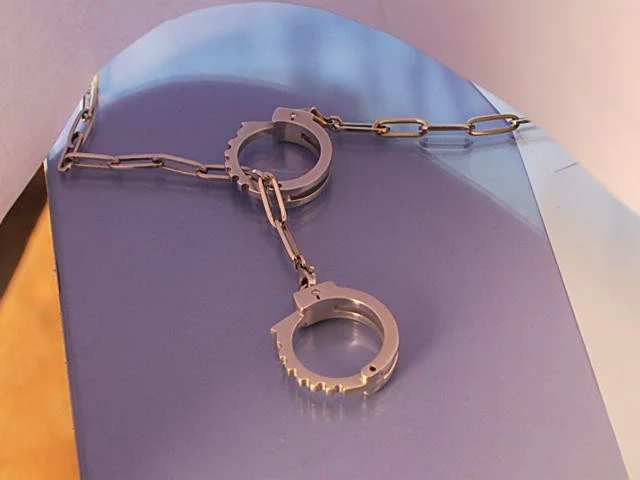 Collier menottes diamants - Image 2