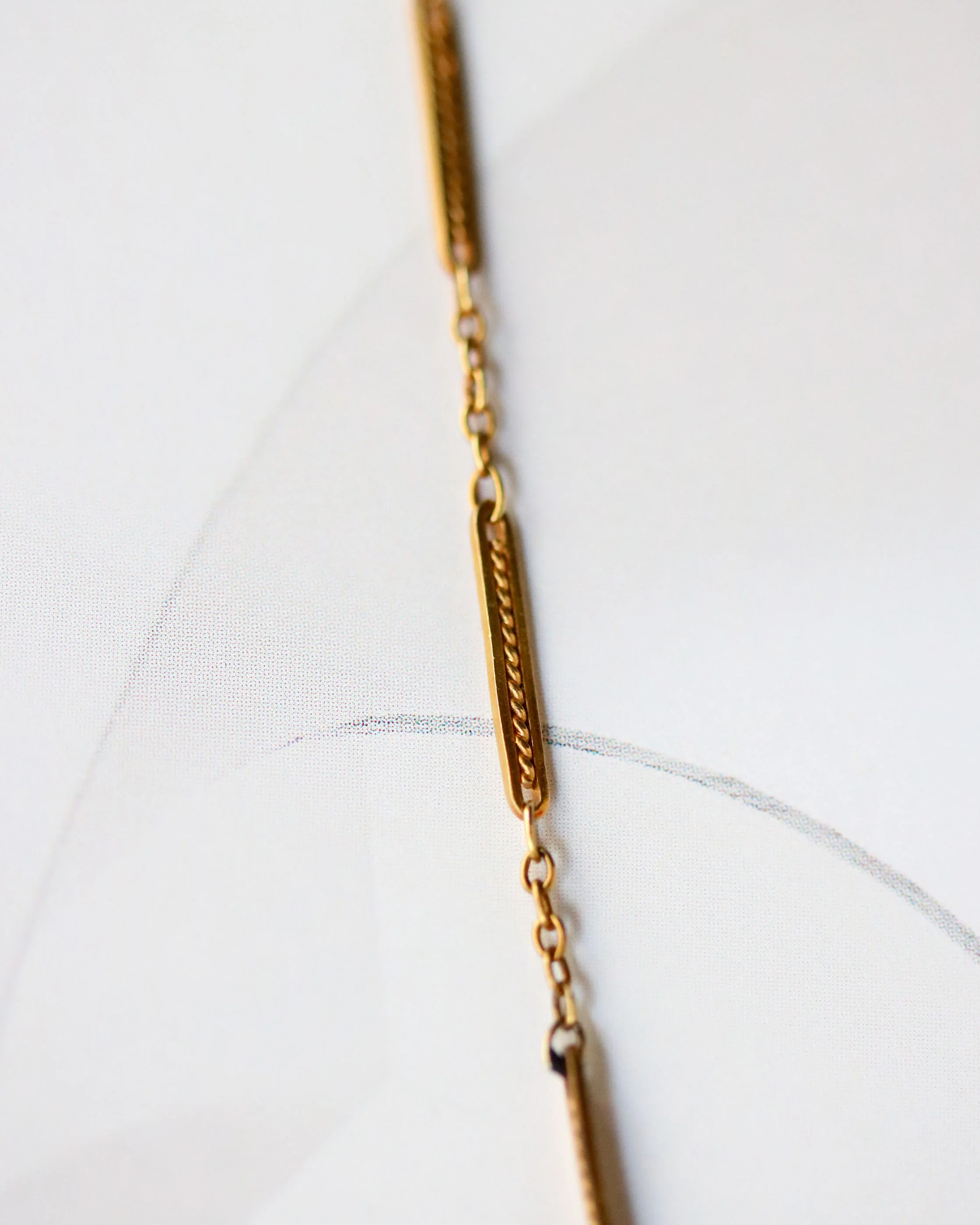 Collier Napoléon III Draperie Or Saphirs Diamants - Image 5