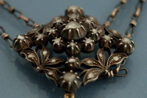 Collier Or Argent et Perle - Image 2