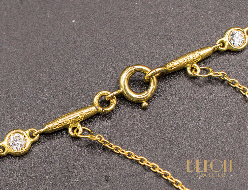 Collier Or Jaune Diamants Cartier - Image 3