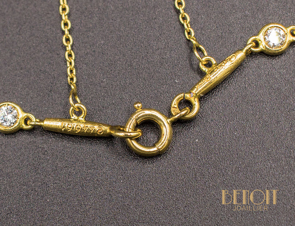 Collier Or Jaune Diamants Cartier - Image 4