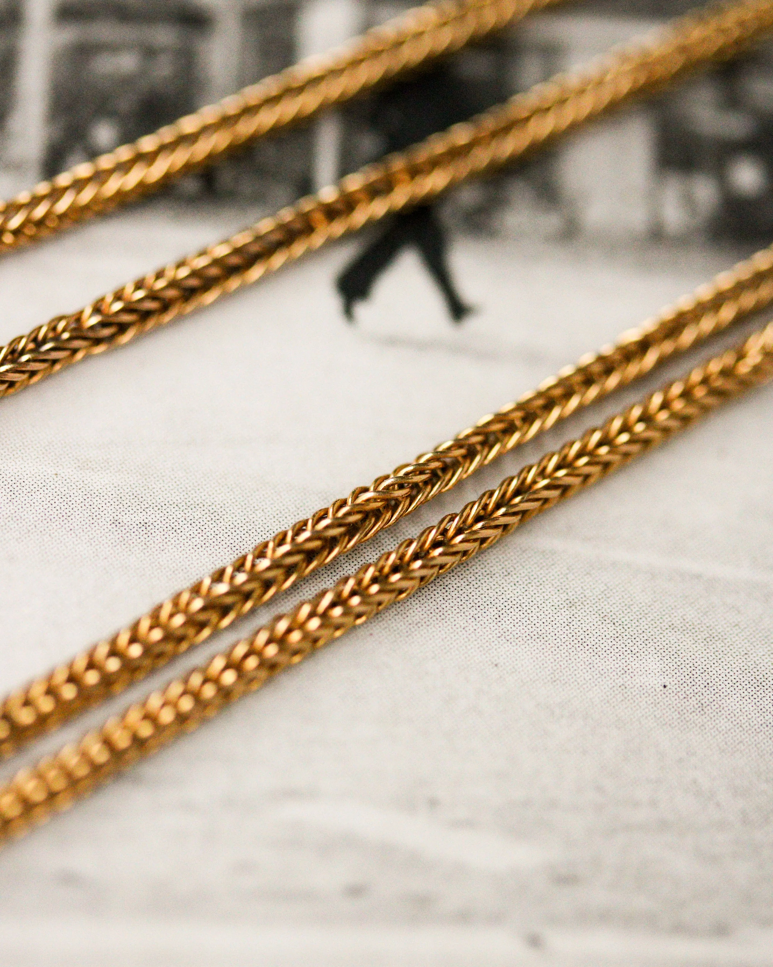 Collier Pendentif Napoléon III Or Rose - Image 3