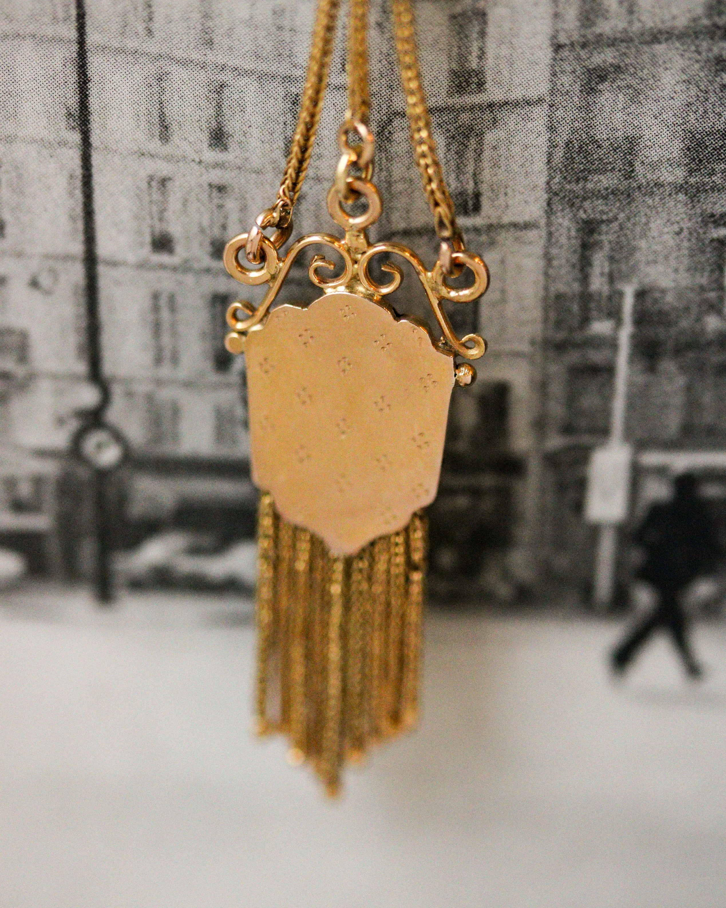 Collier Pendentif Napoléon III Or Rose - Image 4