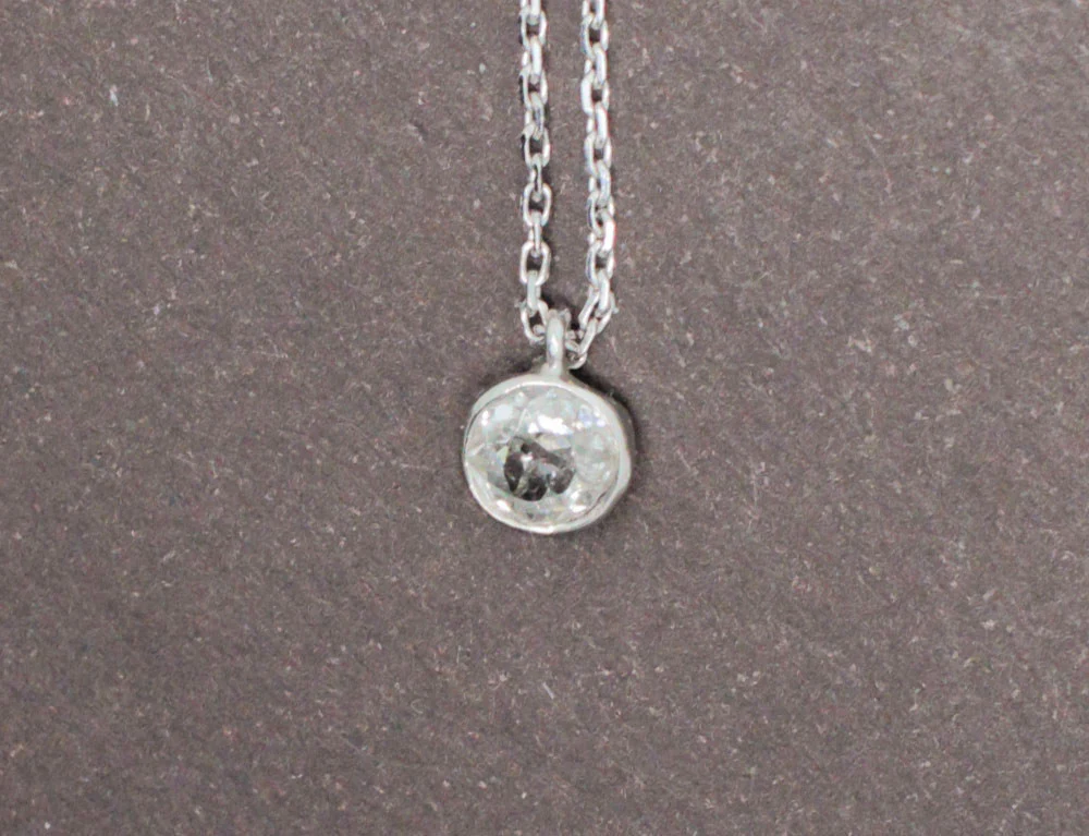 Collier Solitaire Diamant - Image 3