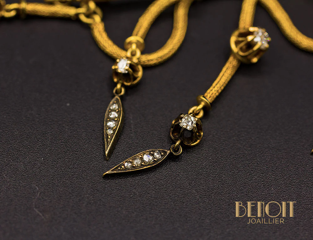 Collier XIXe Napoléon III - Image 4