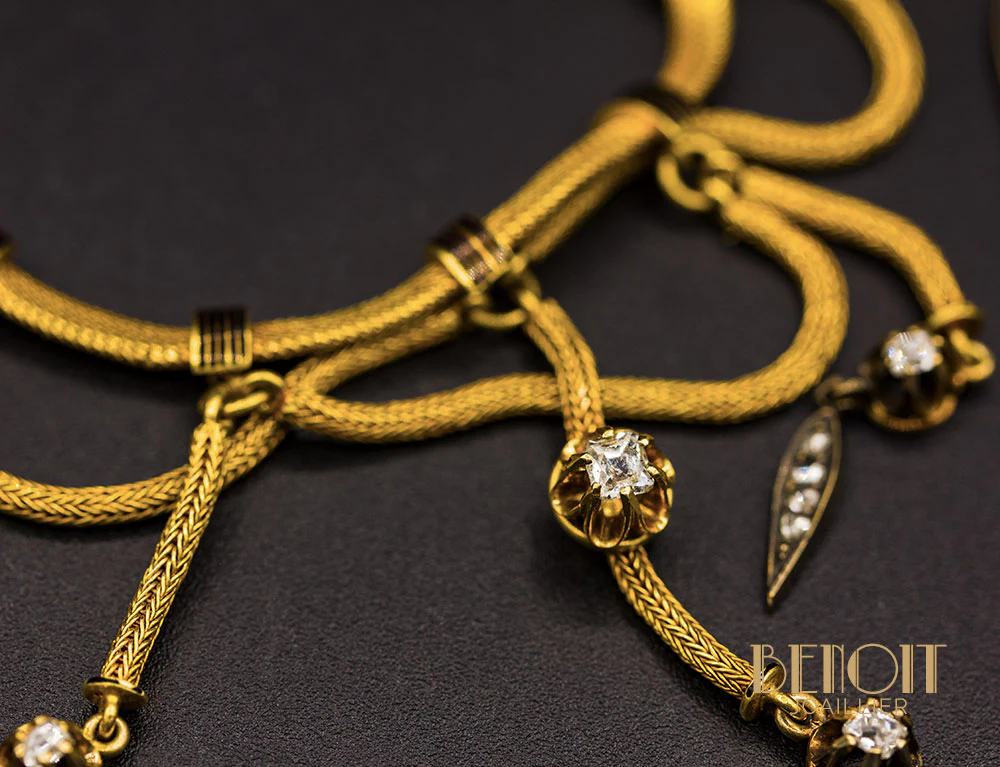 Collier XIXe Napoléon III - Image 5