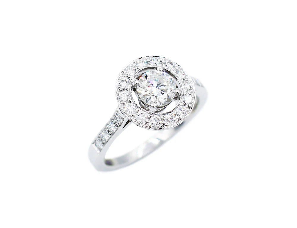 Création Benoit Joaillier "Petite Ronde" Diamant 0,53ct H-VVS1