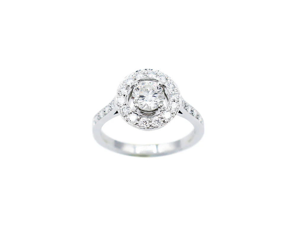 Création Benoit Joaillier "Petite Ronde" Diamant 0,53ct H-VVS1 - Image 2