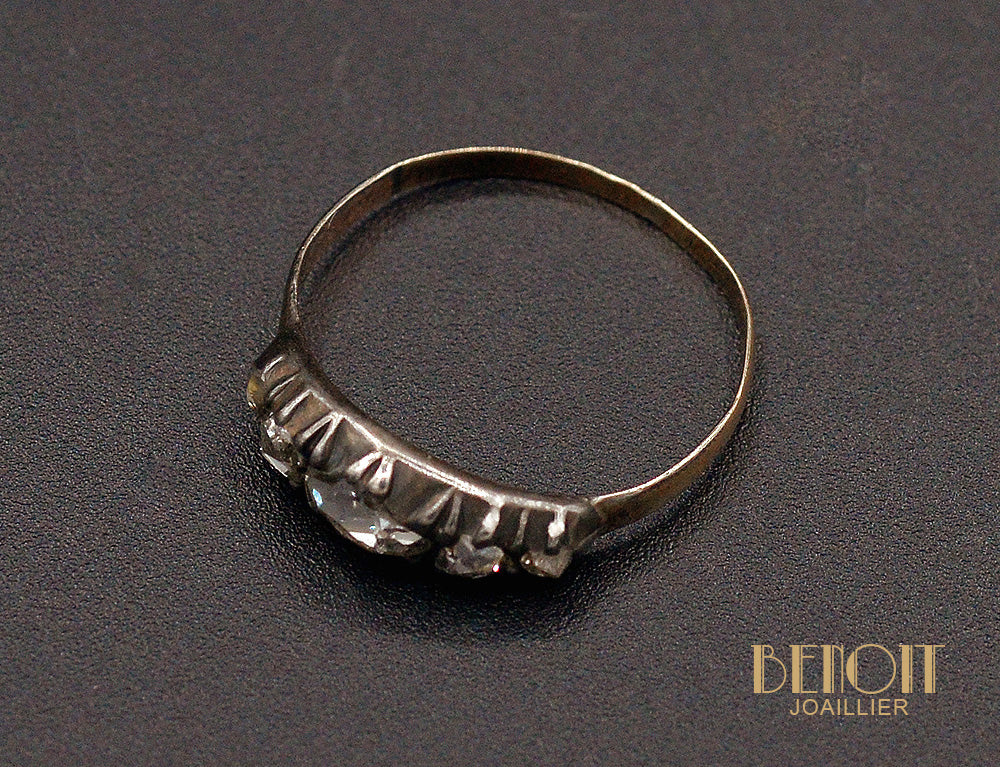 Jarretière XIXe Siècle Diamant Taille Rose - Image 4