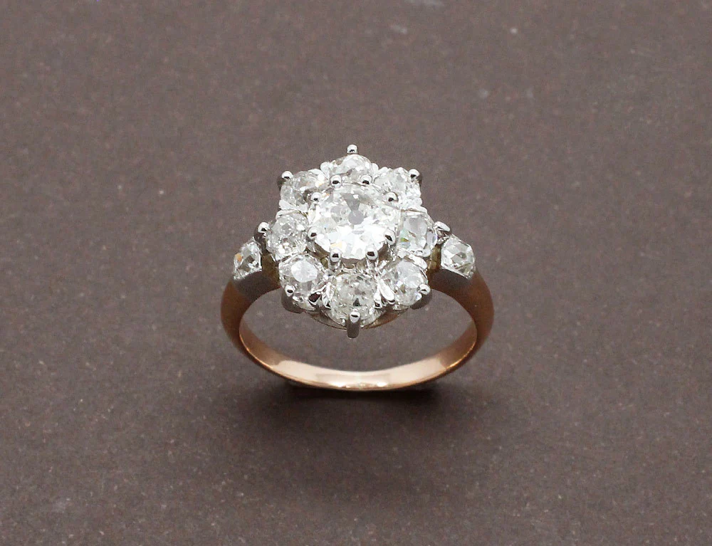 Marguerite Diamants Or Rose - Image 2