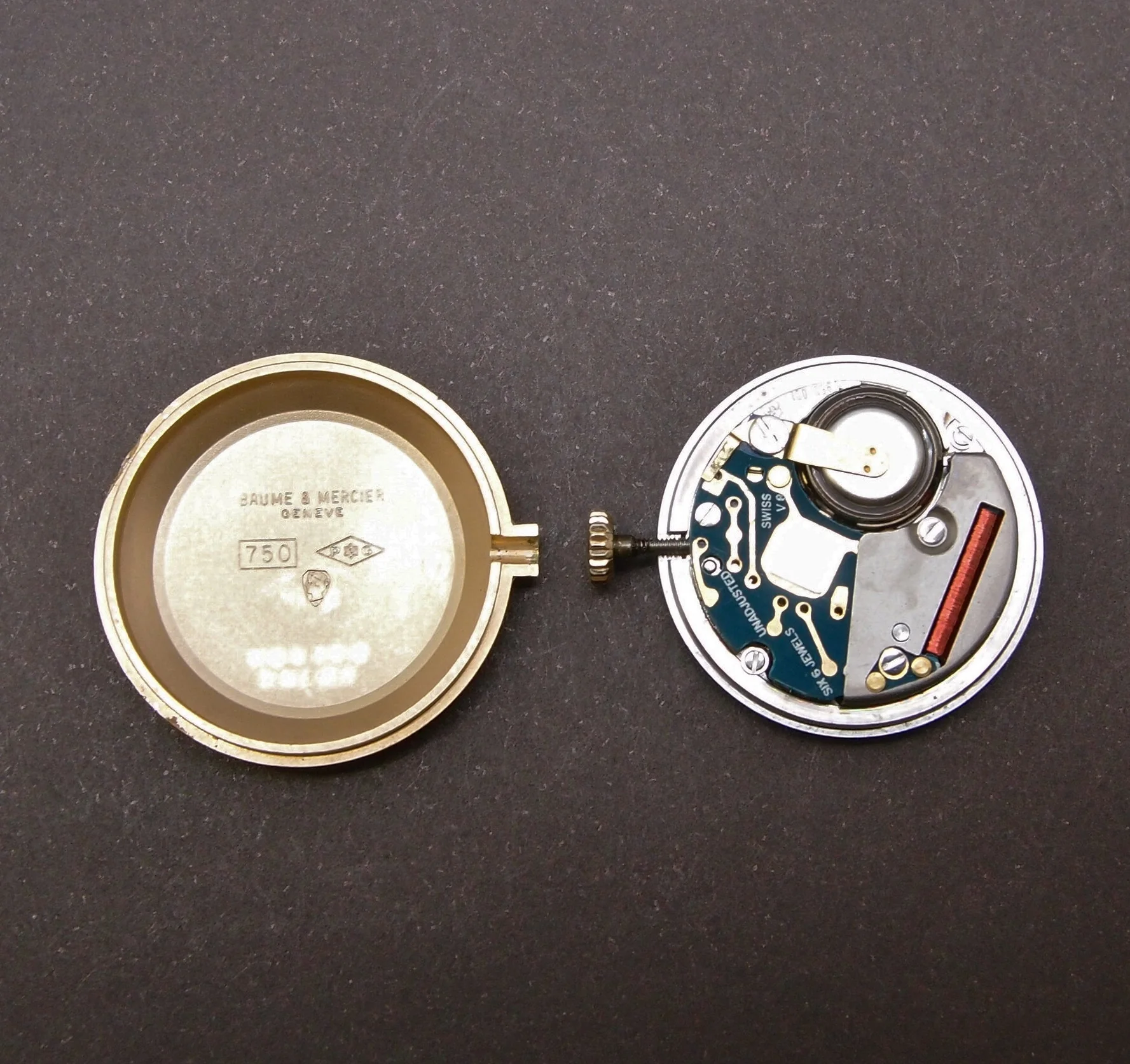 Montre Baume & Mercier Femme Or Jaune 1980 - Image 6