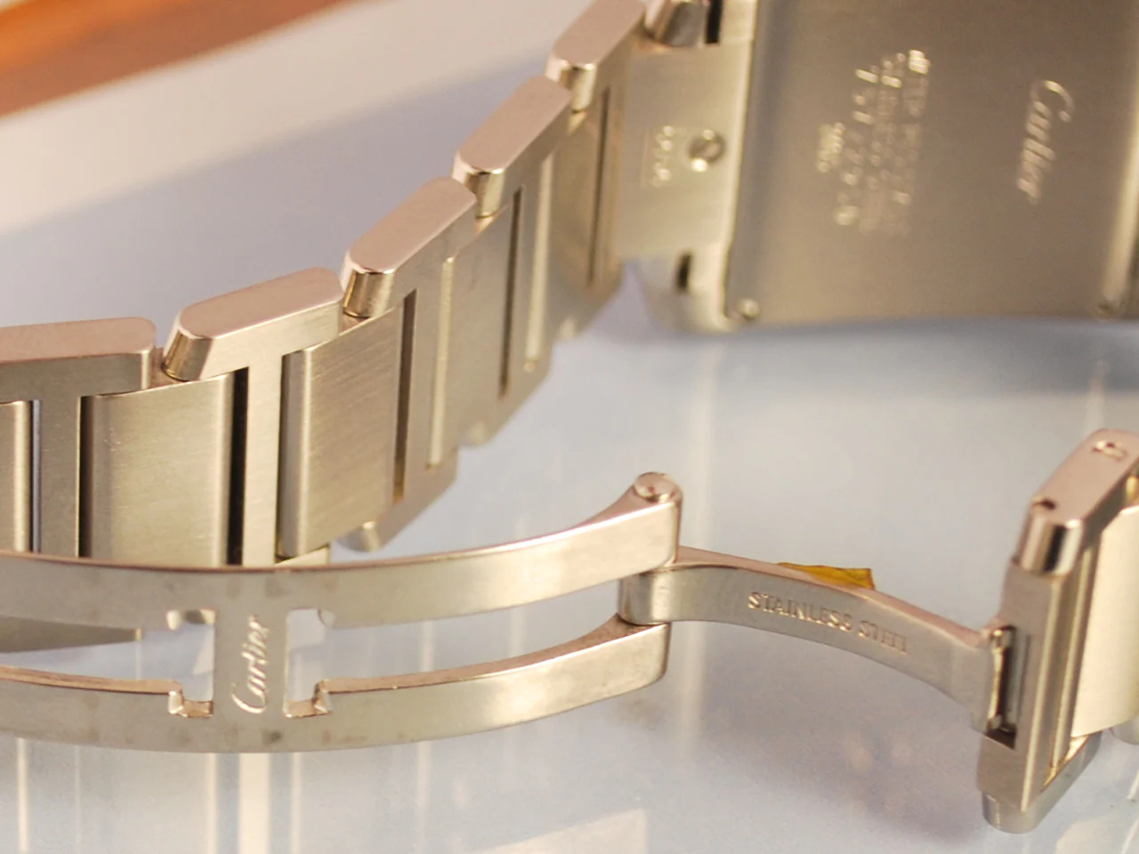 Montre Cartier Tank Acier - Image 3