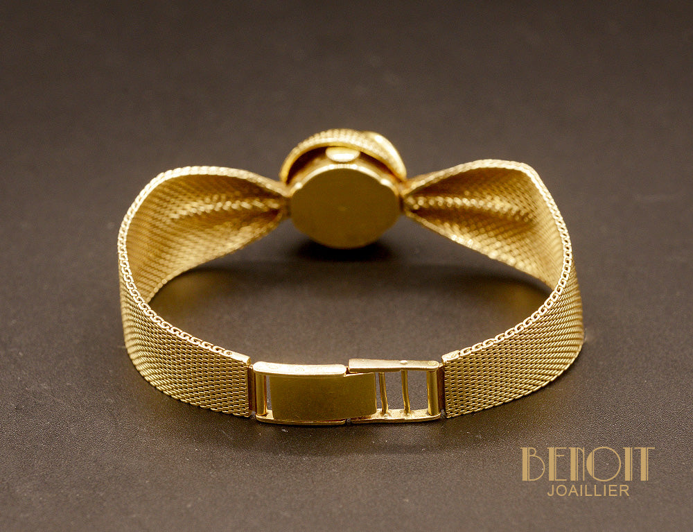 Montre Drapée Or Jaune 1950 - Image 4