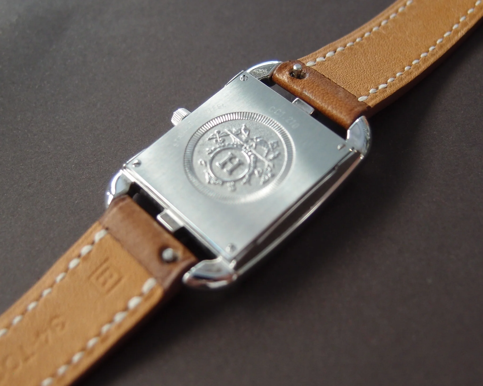 Montre Hermes Cape Code acier petit modèle - Image 4