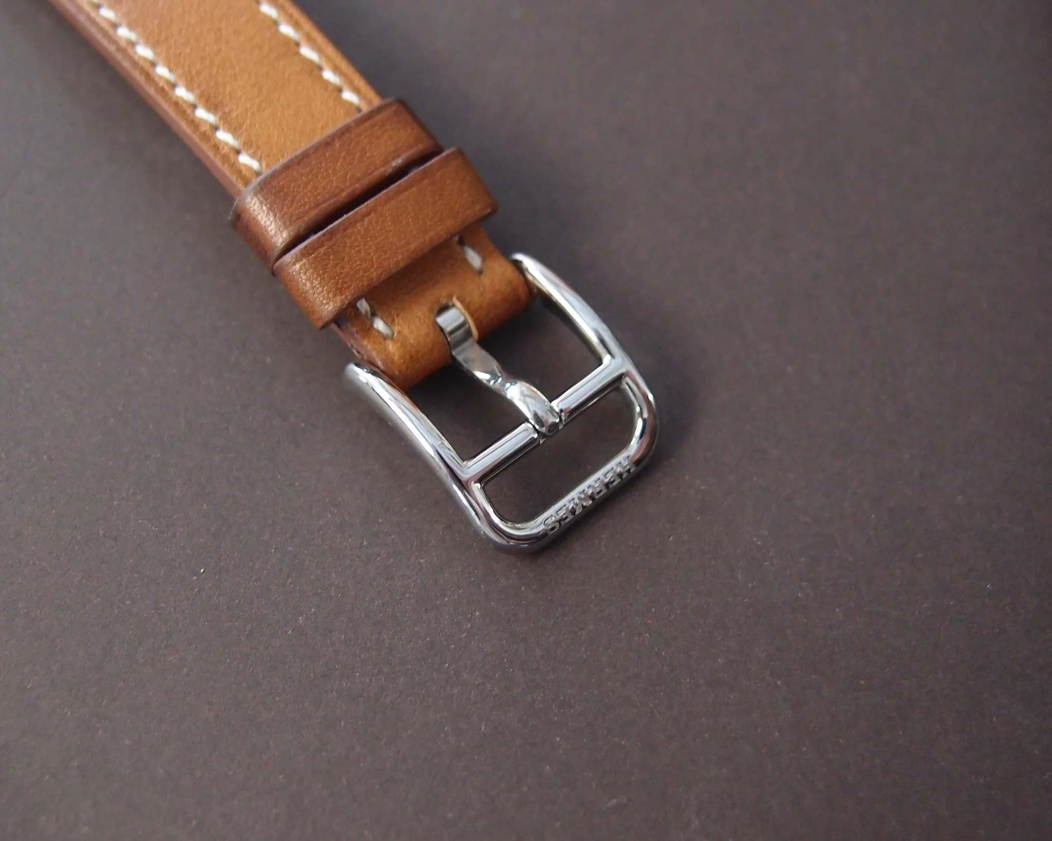 Montre Hermes Cape Code acier petit modèle - Image 5