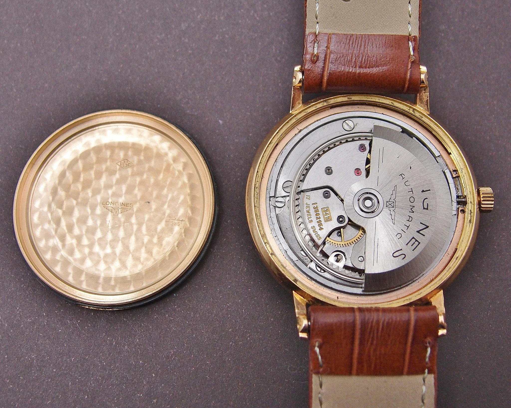 Montre Longines "Flagship" Or Rose 1960 - Image 3