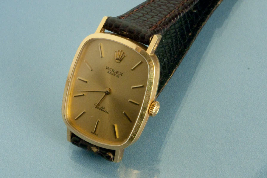 Montre Rolex Cellenium en Or - Image 3
