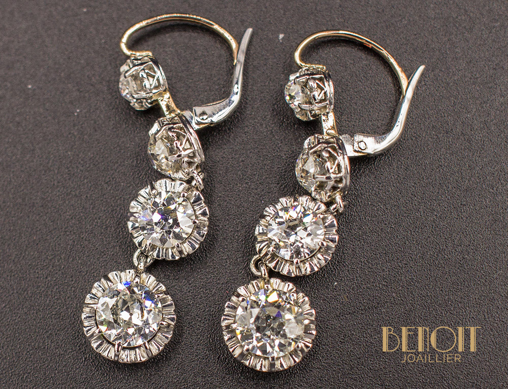 Pendants d'oreilles Diamants - Image 3