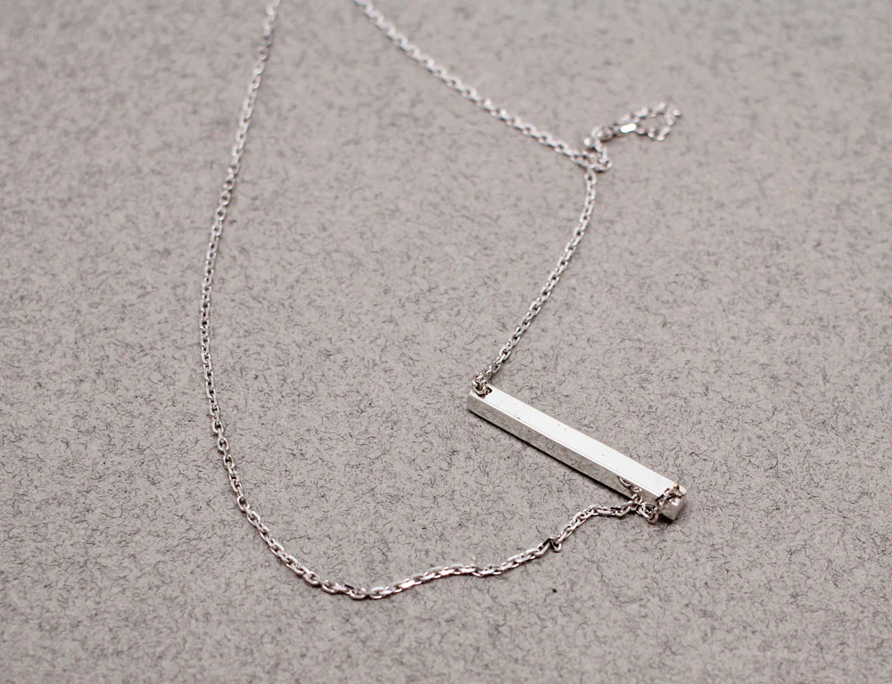 Pendentif Barrette Diamants - Image 3