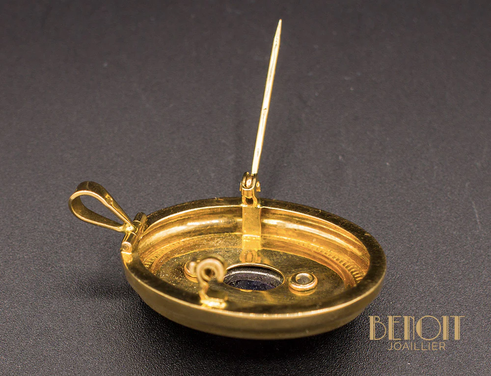 Pendentif Broche Napoléon III - Image 4