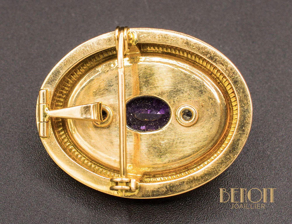 Pendentif Broche Napoléon III - Image 5