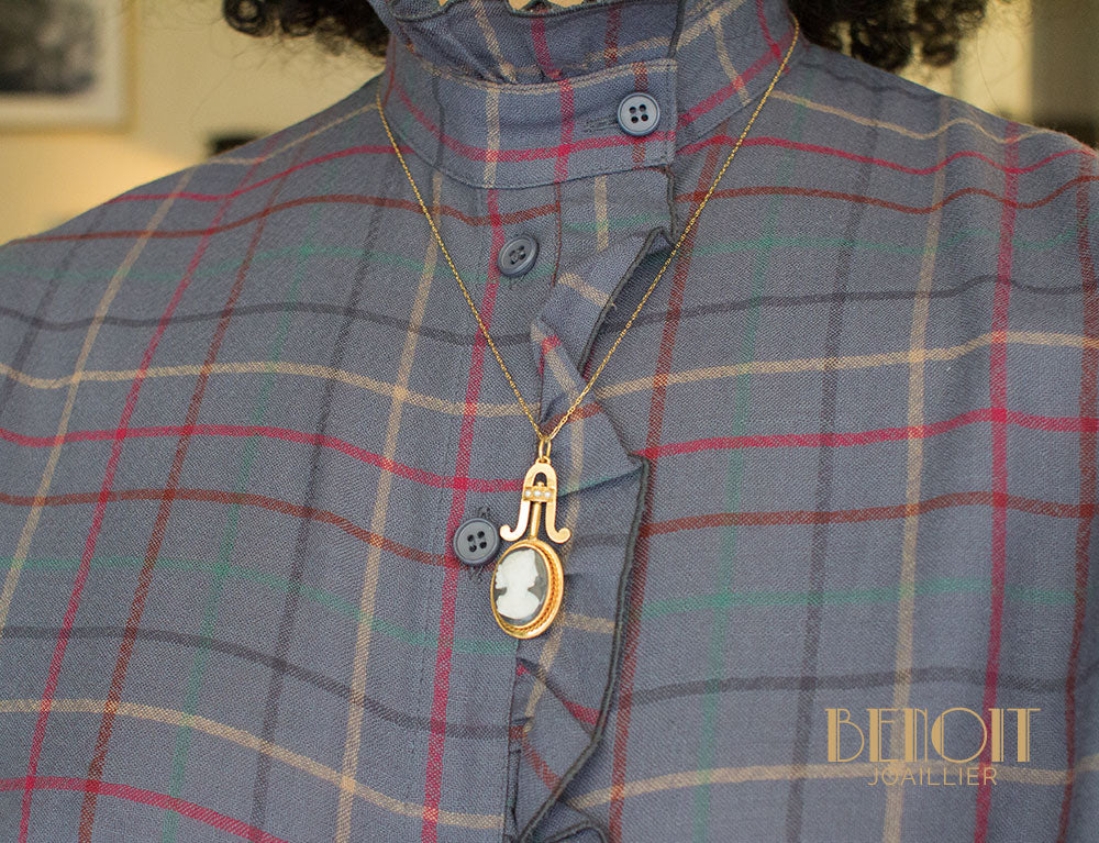 Pendentif Camée Napoléon III - Image 6